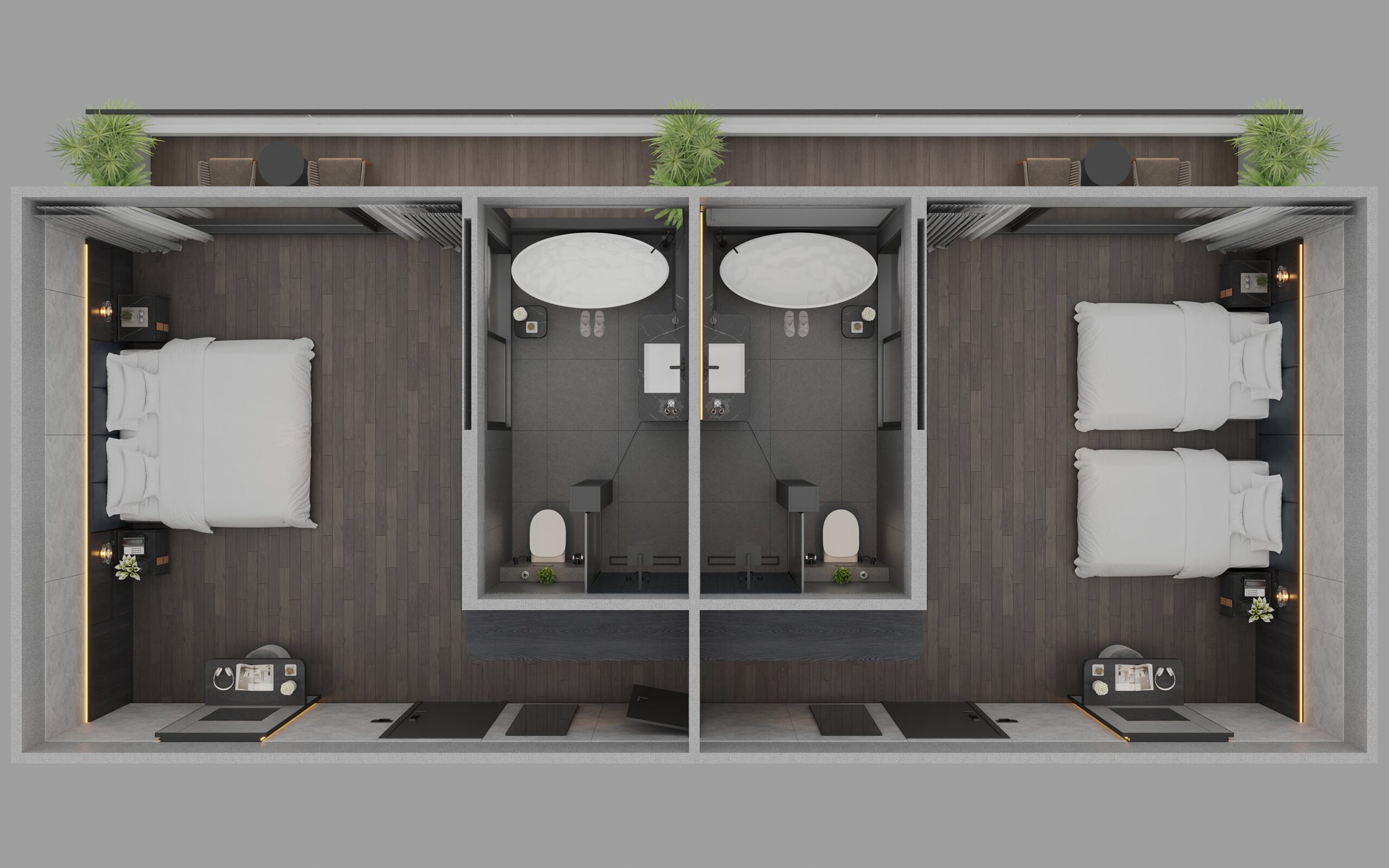 Family Connecting Balcony Suite